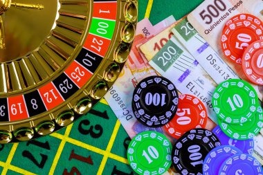 Live casino table with multiple players
